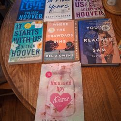 THE 7 BOOK ALL FOR $5 PICK UP IN SUN VALLEY 