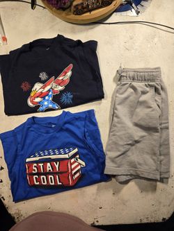 Boys Mixed fourth of julyr clothes Lot Size 7