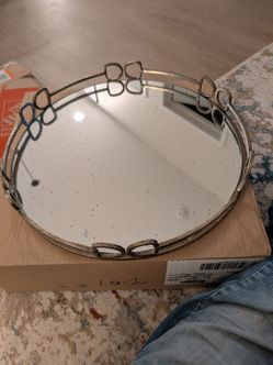 Mirror Table Tray