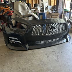 2017 Infiniti Q50 Bumper w/ Front Lip