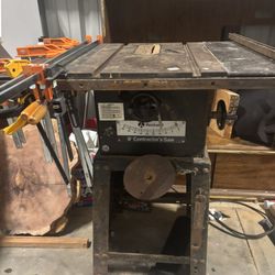 Rockwell Contractor Table Saw 7.25” Blades. 