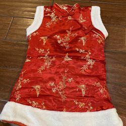 Chinese Top New Year Girl Sz 12/14