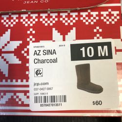 New Arizona Sina Memory Foam Boots Sz 10M