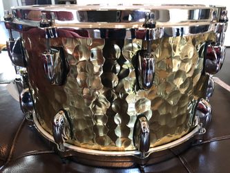 Gretsch Full Range Series, Limited Edition Hammered Brass Snare