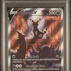 2021 Pokemon Evolving Skies Umbreon V Full Alternate Art 189/203 PSA 10