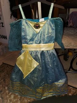 4-6x Disney princess Merida dress