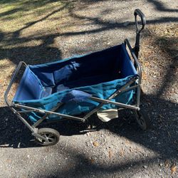 Folding Yard/grocery Wagon $30, Steel Radio Flyer $75 Shopping Carts $25 Each 