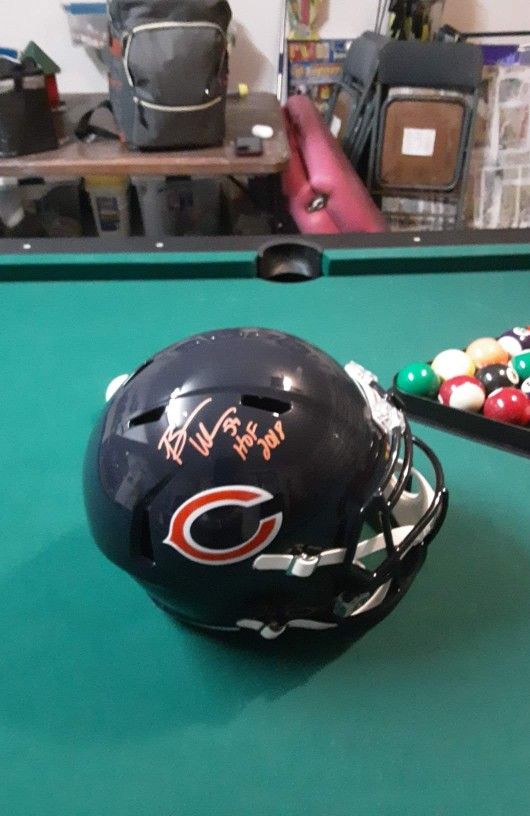 Brian Urlacher Full Size Helmet Signed