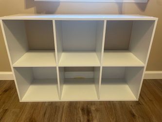 6 cube bookshelf