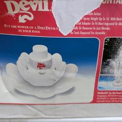 Pool Pond Fountain. New Box Looks Awful. $35
