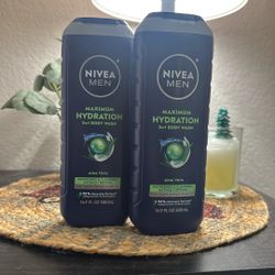 Nivea Men Maximum Hydration Body Wash 16.9 fl oz 