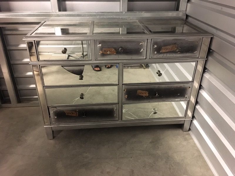Hayworth mirrored silver dresser deals