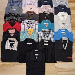 Lote De Camisas De Marca. Talla M..   Branded Shirts Lot  Size M