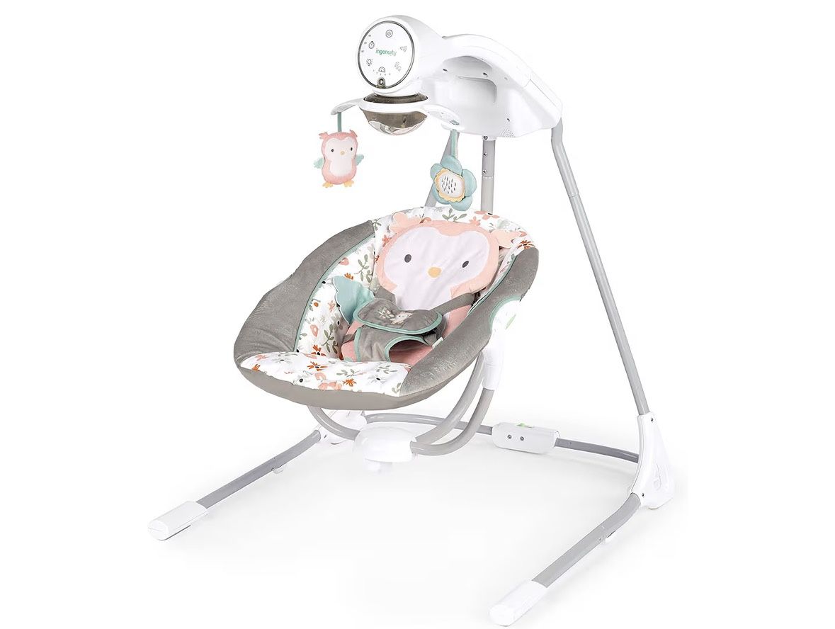 Ingenuity InLighten 5-Speed Baby Swing