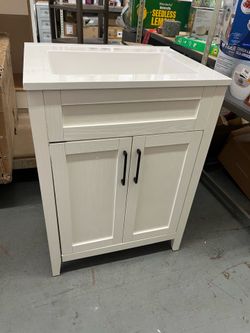 Sintra 25” White Bathroom Vanity