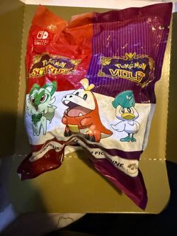 Pokemon Scarlet and Violet sealed promo figure
