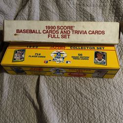 1990 Score Collectors Set Opened No Cards Have Been Pulled