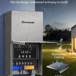 DEWENWILS 300W Low Voltage Landscape Transformer, Multi Zone, Outdoor Landscape Lighting Transformer