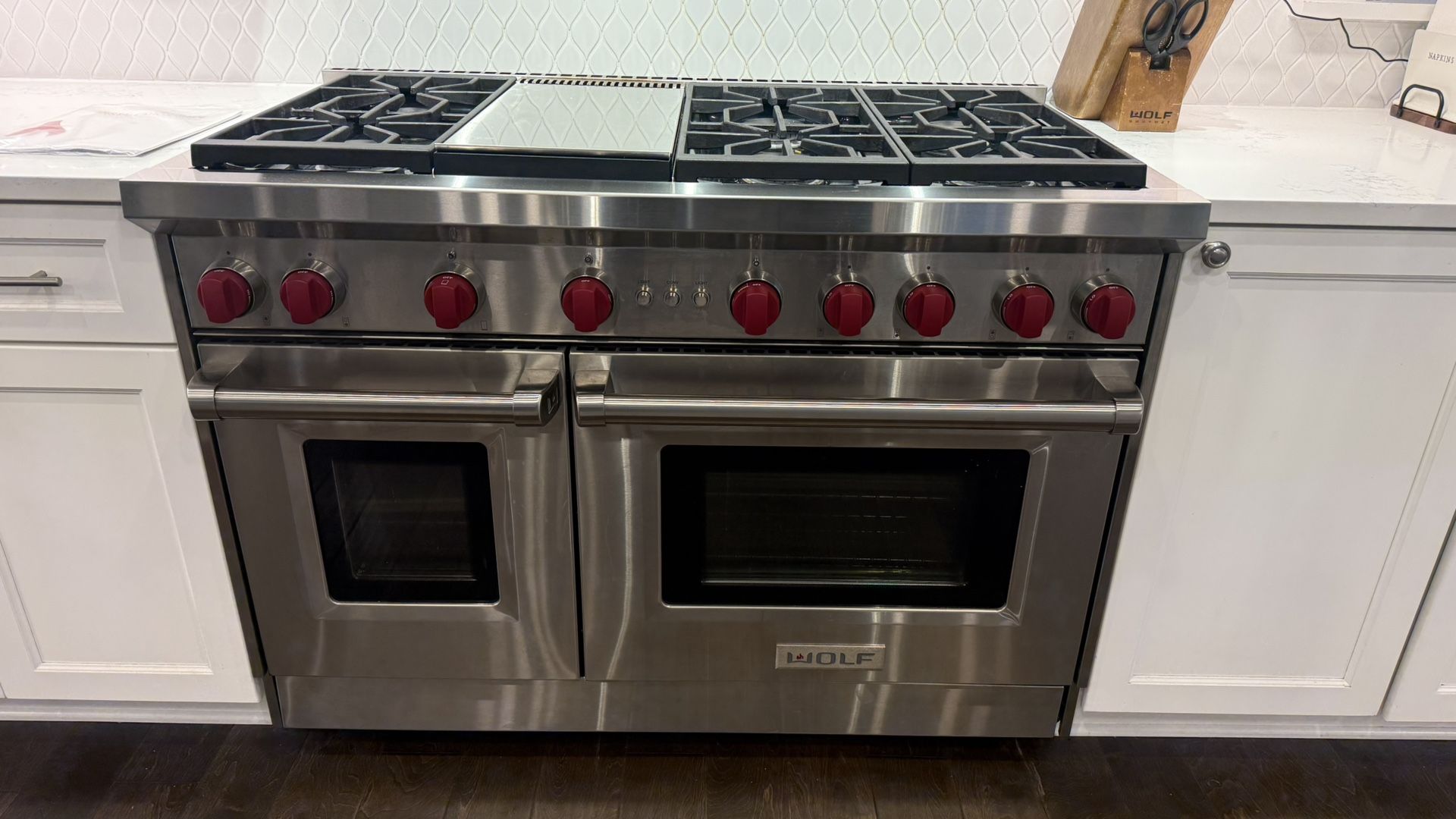 Wolf 48” All Gas Range W Factory Warranty