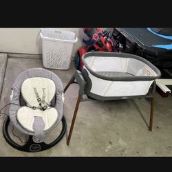 baby swing & bassinet 