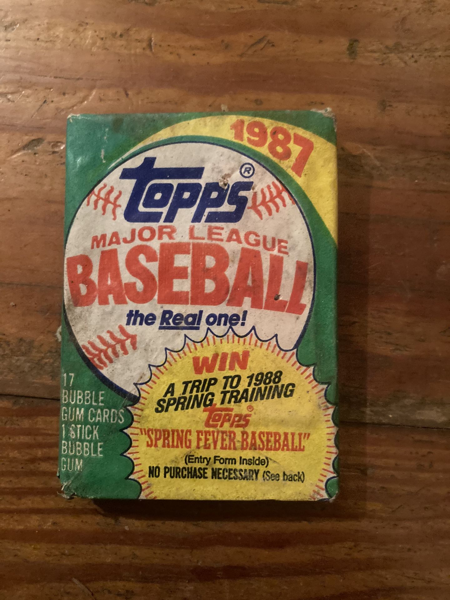 1988 & 1987 Baseball Card Packs