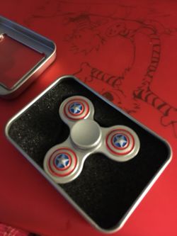 Captain America fidget spinner