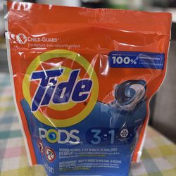 Tide Pods 3-in-1 Original Laundry Detergent pods 16 (5$)