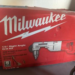 Milwaukee Right Angle Drill
