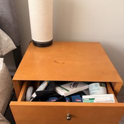 Bedside Set Bundle – 2 Nightstands + 2 Lamps