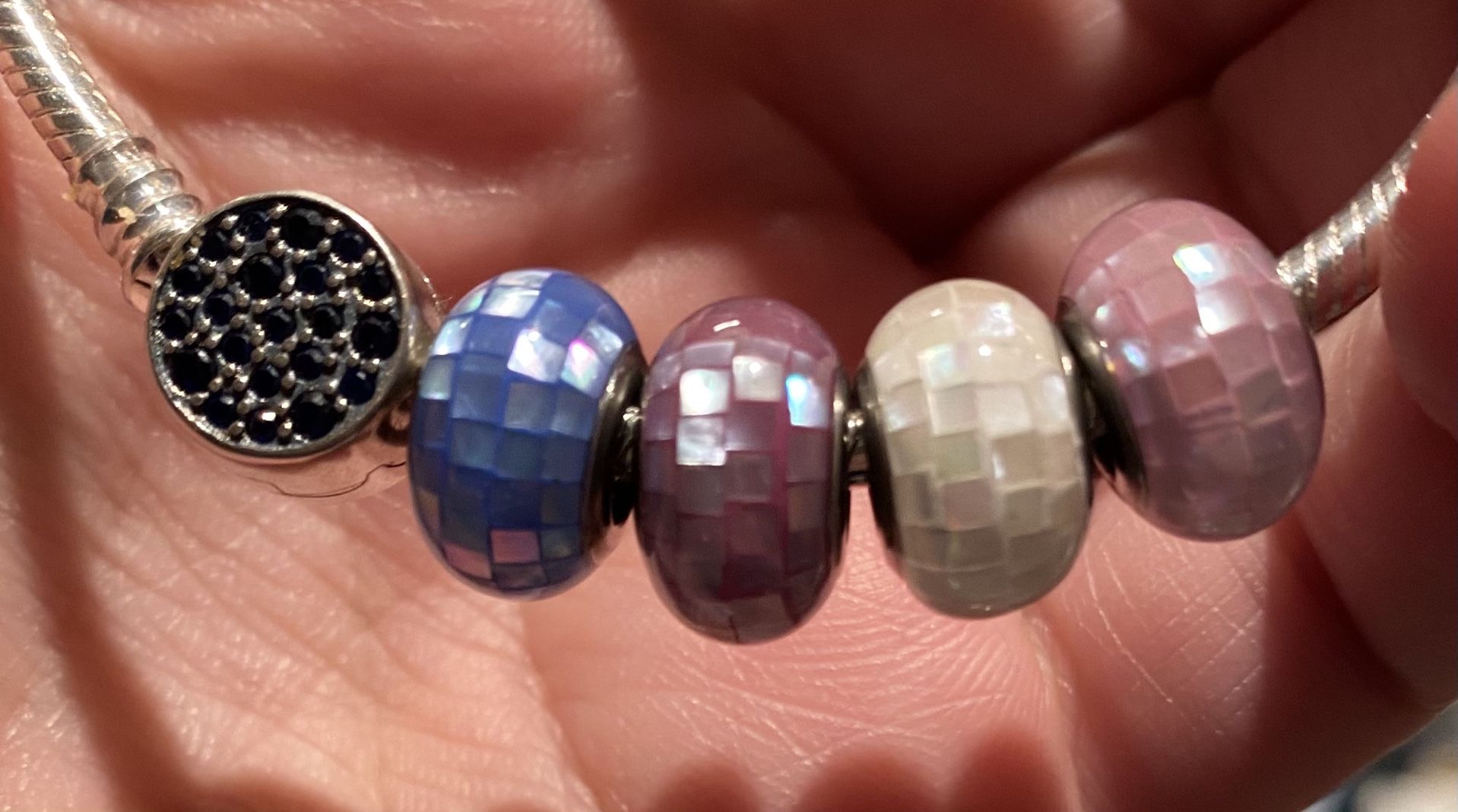 mother of pearl Charms