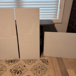 Samsung Bespoke 30 cu. ft. 3-Door French Door Smart Refrigerator WHITE GLASS PANELS ONLY!