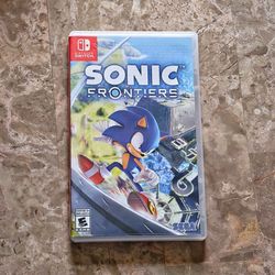 Sonic Frontiers - Nintendo Switch, open box like new condition.