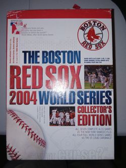 Boston Red Socks 2004 12 Disc Dvds