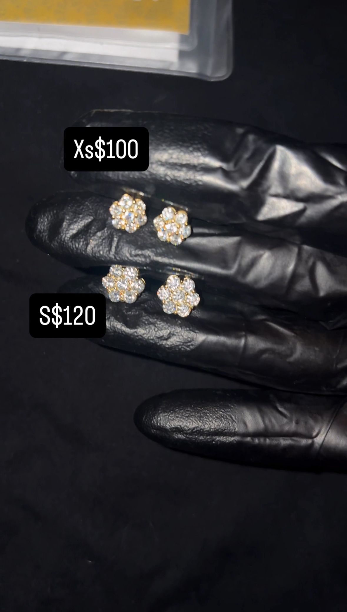 Diamond Cluster Earrings