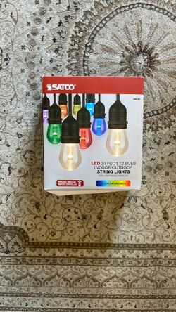 Satco LED Color Changing Twinkle Lights