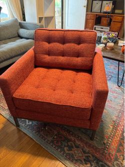 Orange Kennedy Chair from Thrive Home Furnishings.