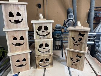 Cedar Jack O lantern