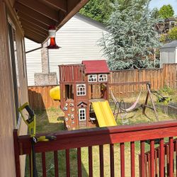 KidKraft Lookout Extreme Wooden Swing Set