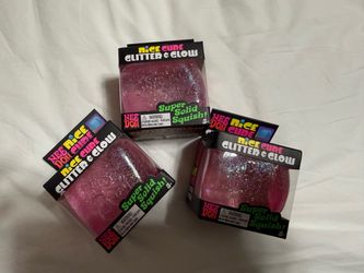NeeDoh Glitter & Glow Nice Cube