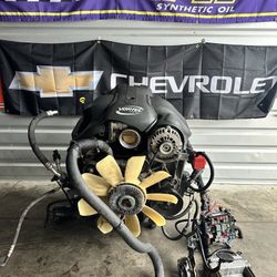 GM 6.0L LQ9 Hi Output 345hp 92k miles Complete W/Harness and Computer+Fuse Block & Gas Pedal On Sale