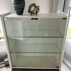 furniture Stand With Two Glass Shelves