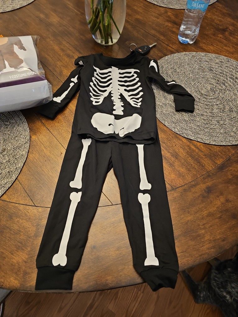Glow In Dark Skeleton Pjs