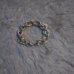 Ladies 24 K Gold Bracelete