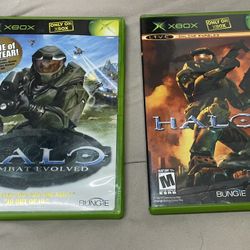 Halo One And Two For Original Xbox