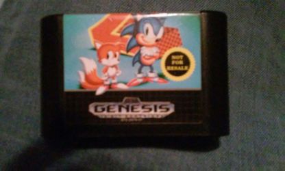Saga genesis sonic 2