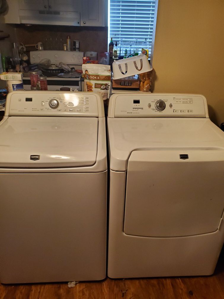 Maytag Bravos quiet series 300 Electric Washer and Dryer