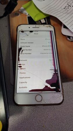 iPhone 8 plus screen and back repair