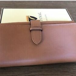 Aspinal Of London Luxury Ladies Purse Wallet. Brown Leather