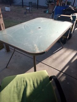 Mesa de patio