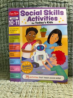 Evan-Moor social skills activities homeschool workbook ages 10-11